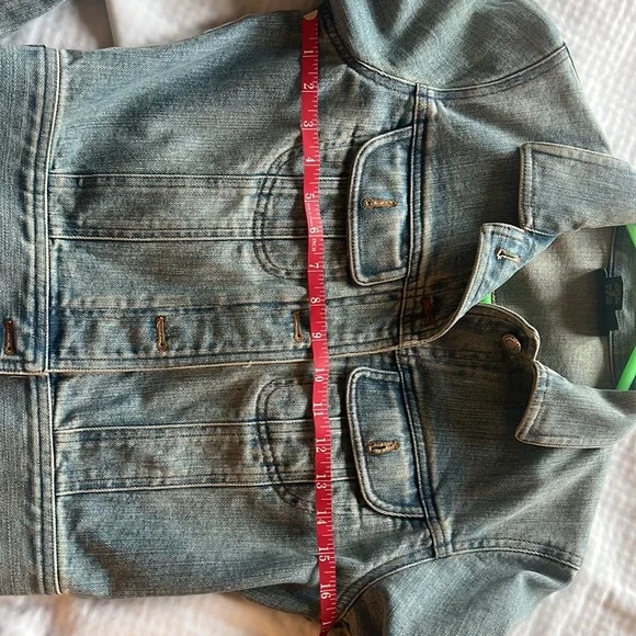 Lauren jean jacket vintage XS - Picture 10 of 12
